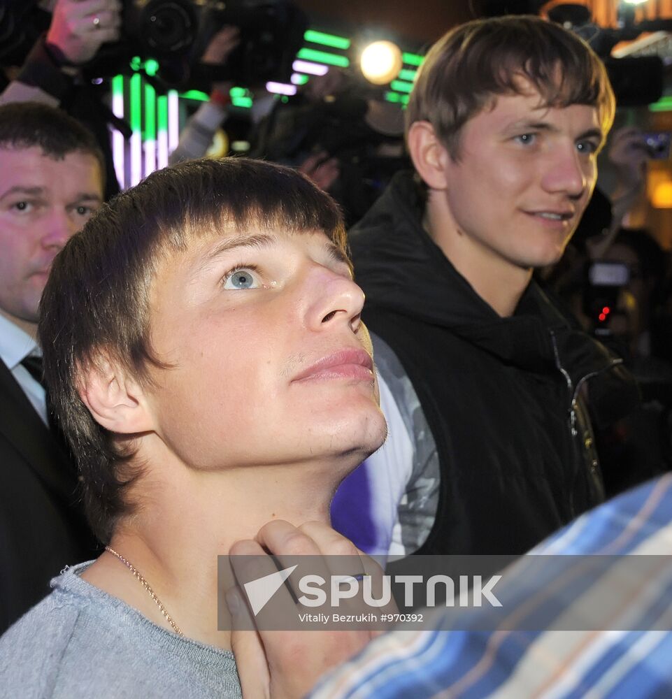 Andrei Arshavin and Roman Pavlyuchenko