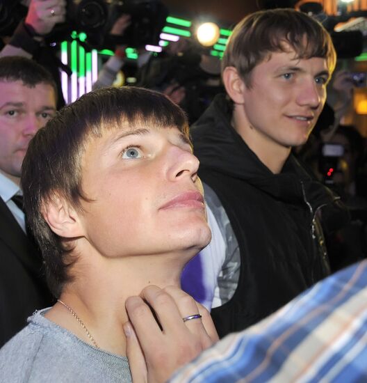 Andrei Arshavin and Roman Pavlyuchenko