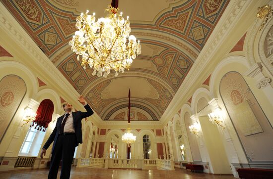 Bolshoi Theater reconstruction works completed in Moscow