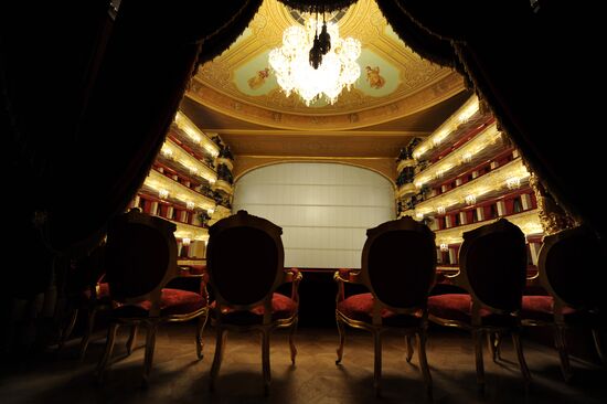 Bolshoi Theater reconstruction works completed in Moscow