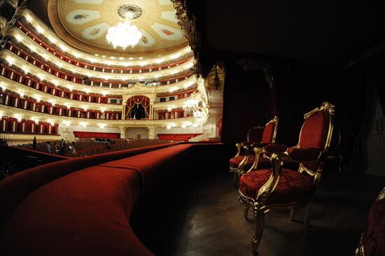 Bolshoi Theater reconstruction works completed in Moscow