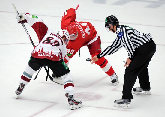 KHL. Vityaz Chekhov vs. Dinamo Riga