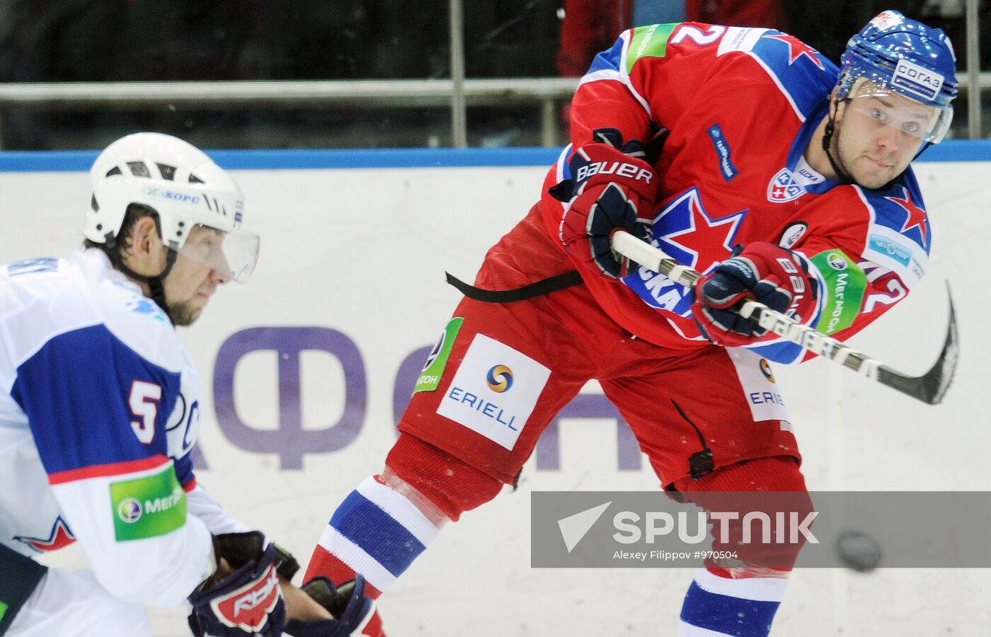 KHL. CSKA Moscow vs. SKA Petersburg