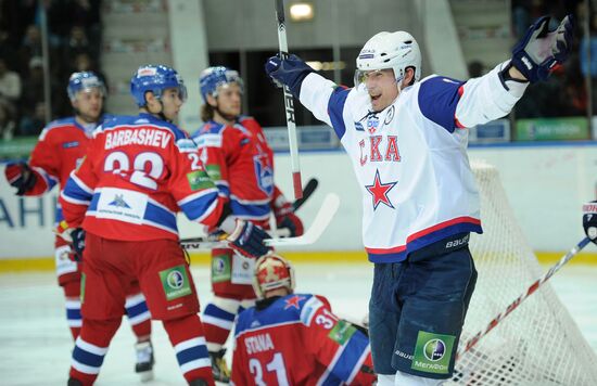 KHL. CSKA Moscow vs. SKA Petersburg