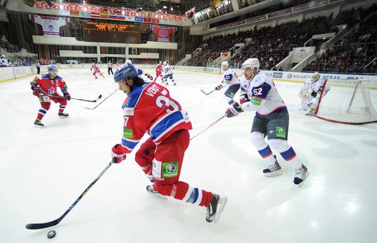 KHL. CSKA Moscow vs. SKA Petersburg