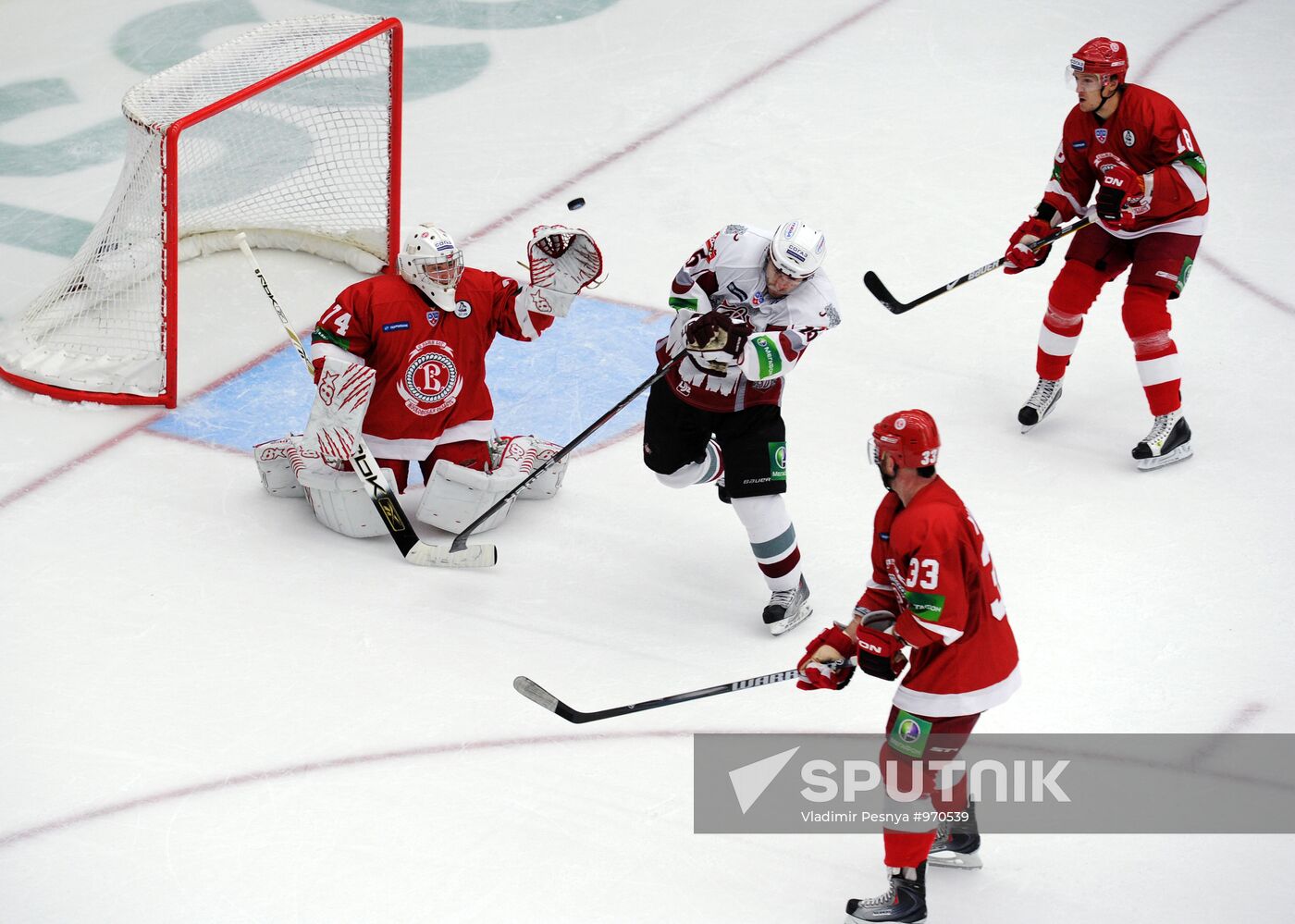 KHL. Vityaz Chekhov vs. Dinamo Riga