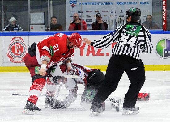 KHL. Vityaz Chekhov vs. Dinamo Riga