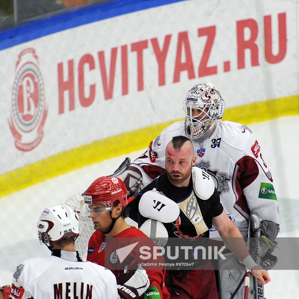 KHL. Vityaz Chekhov vs. Dinamo Riga