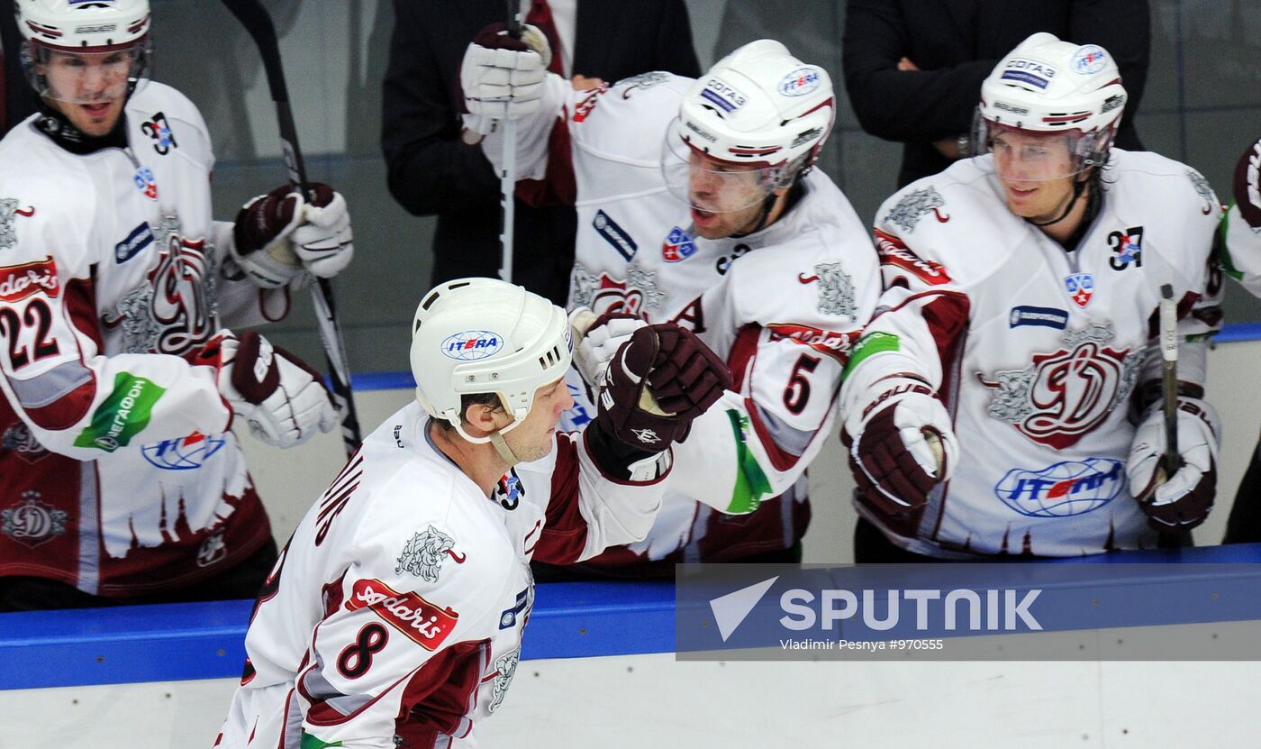 KHL. Vityaz Chekhov vs. Dinamo Riga