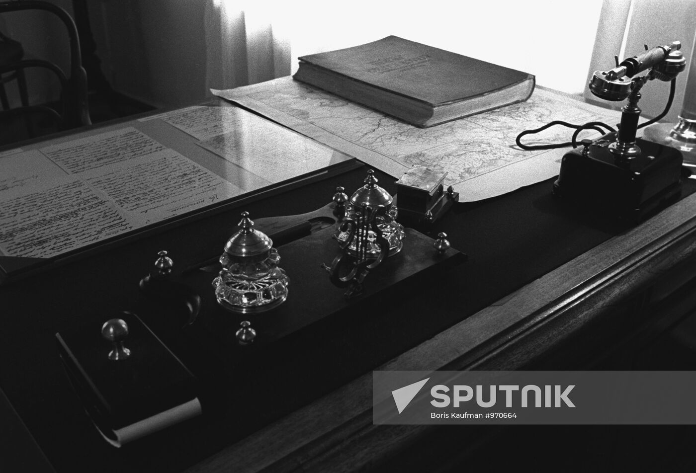 V.Lenin's study in Smolny Institute