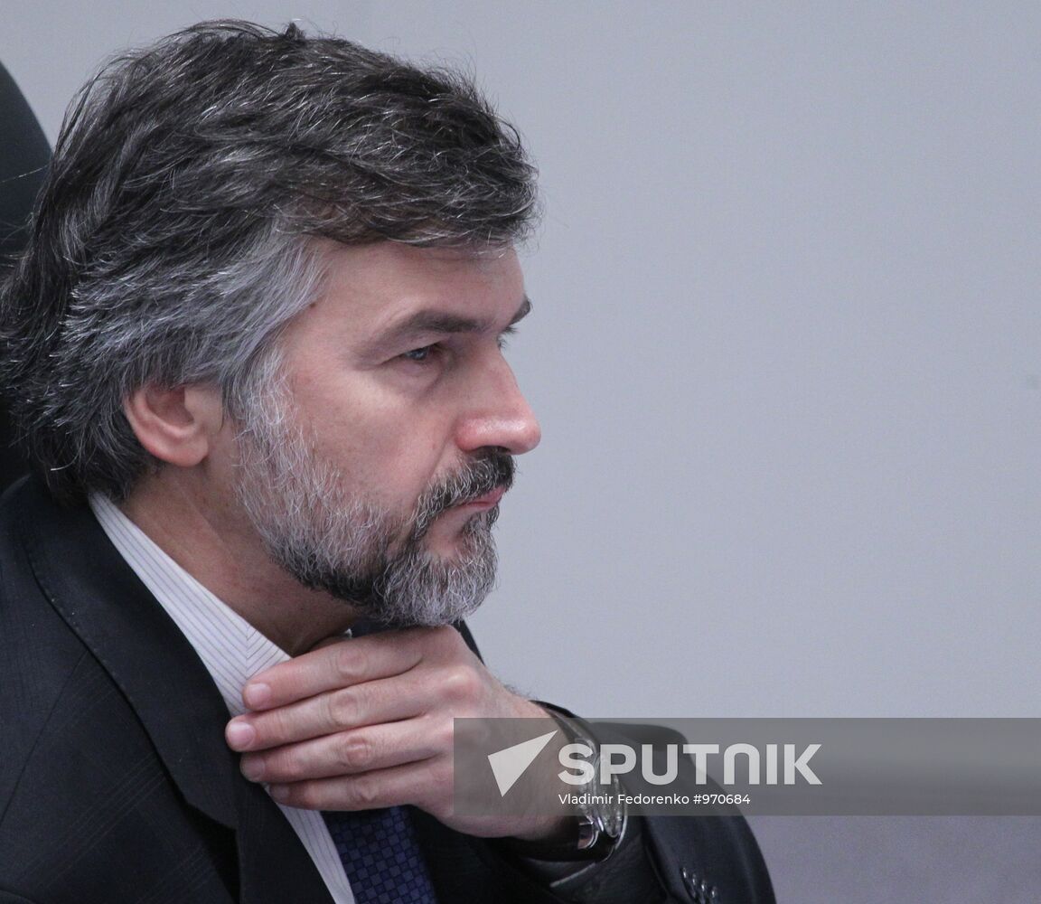 Parliamentary hearings in Federation Council of Russia