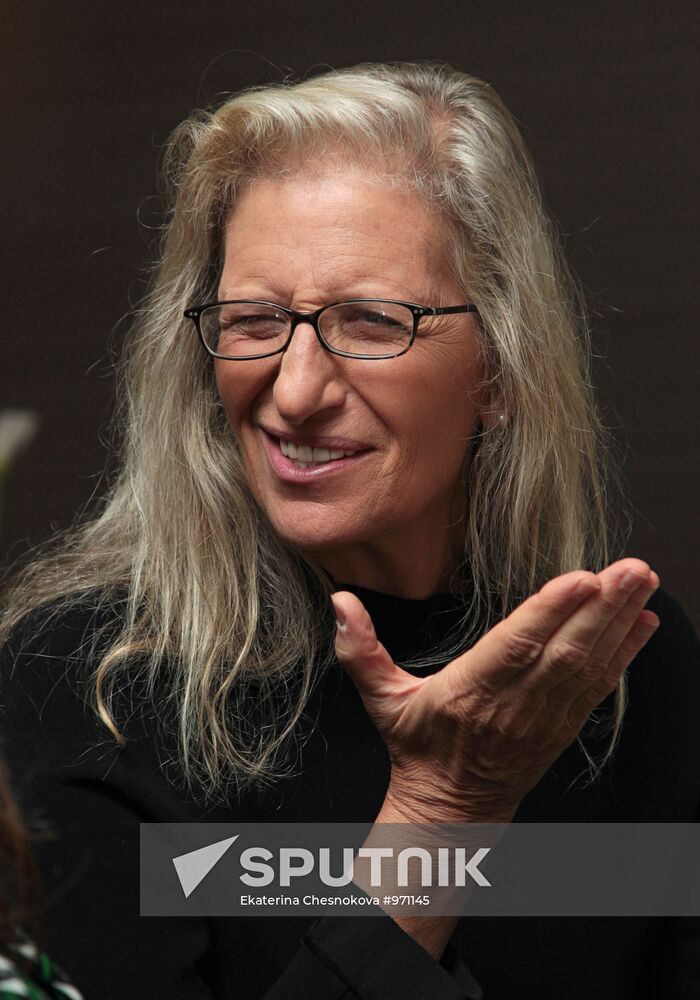 Opening of photographer Annie Leibovitz's exhibition