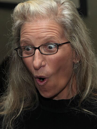 Opening of photographer Annie Leibovitz's exhibition