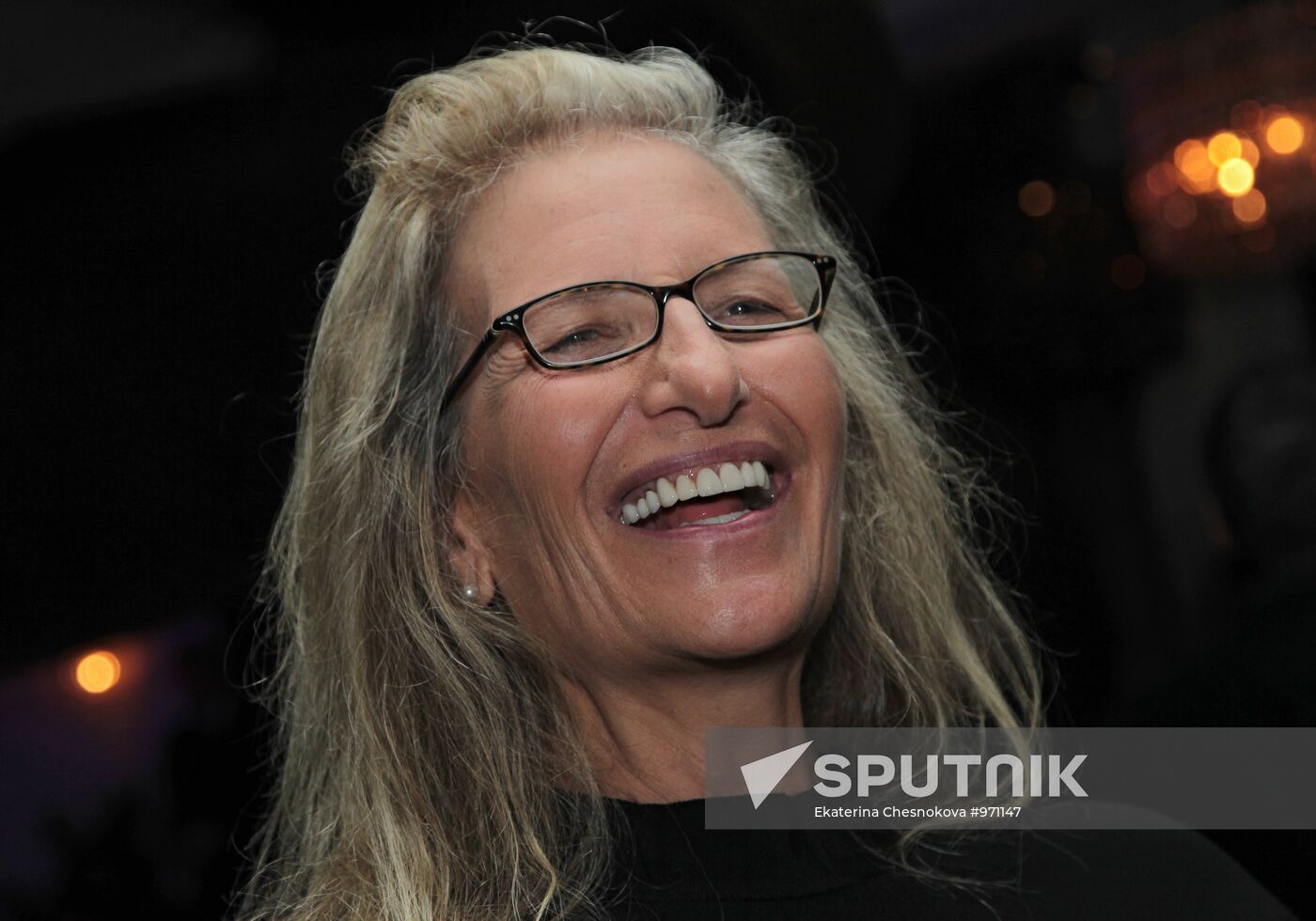 Opening of photographer Annie Leibovitz's exhibition