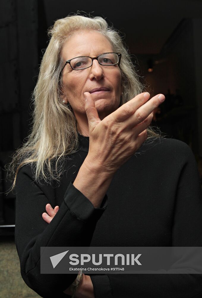 Opening of photographer Annie Leibovitz's exhibition