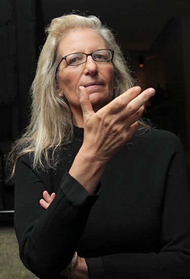Opening of photographer Annie Leibovitz's exhibition
