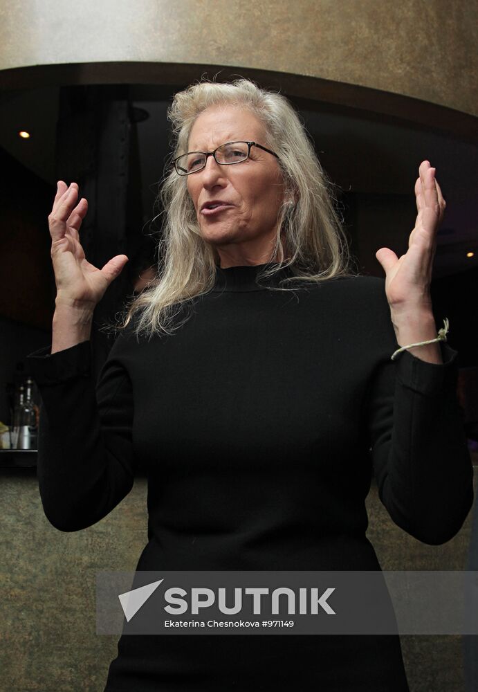 Opening of photographer Annie Leibovitz's exhibition