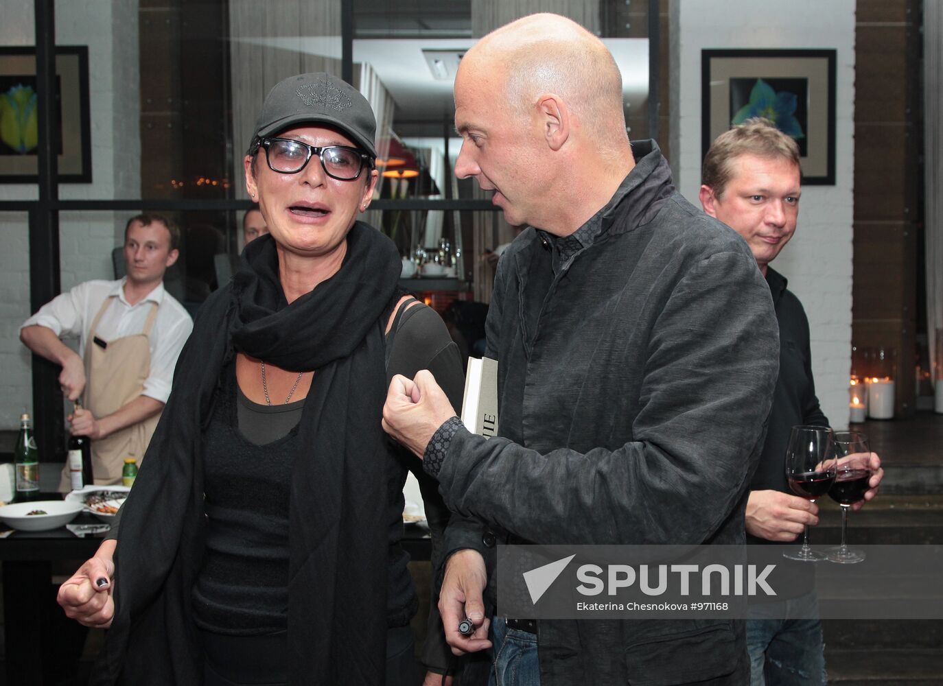 Opening of photographer Annie Leibovitz's exhibition