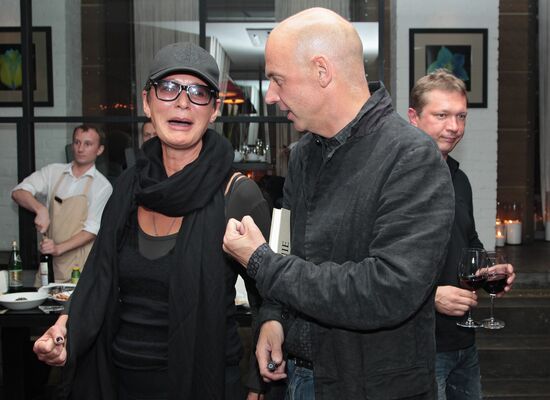 Opening of photographer Annie Leibovitz's exhibition