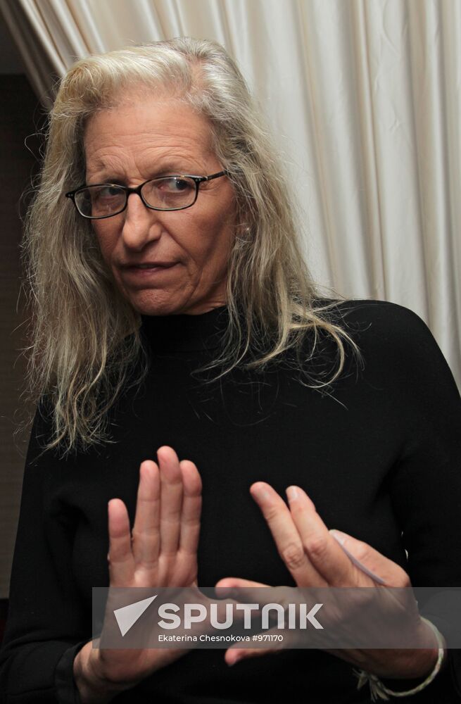 Opening of photographer Annie Leibovitz's exhibition