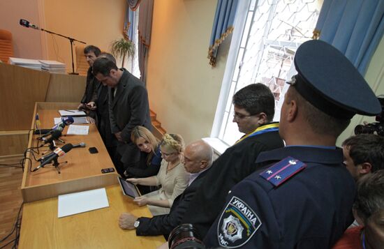 Verdict passed on Yulia Timoshenko