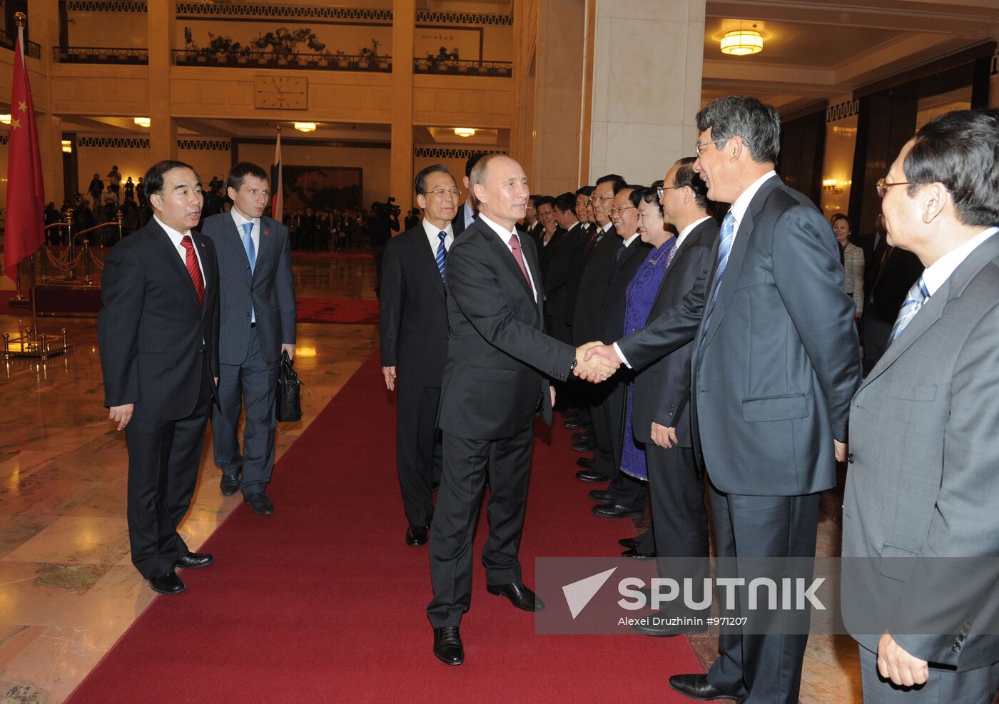 Vladimir Putin's working visit to People's Republic of China