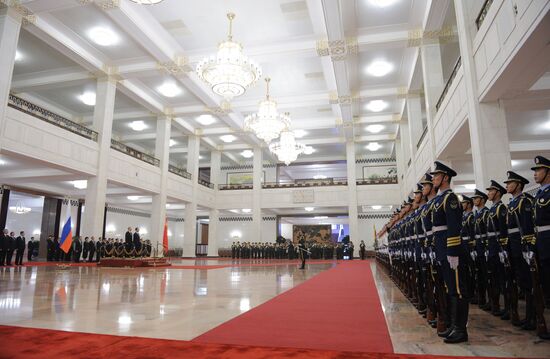 Vladimir Putin's working visit to People's Republic of China