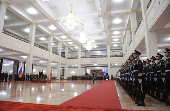 Vladimir Putin's working visit to People's Republic of China