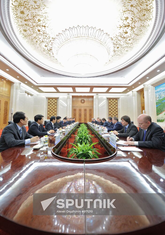 Vladimir Putin's working visit to People's Republic of China