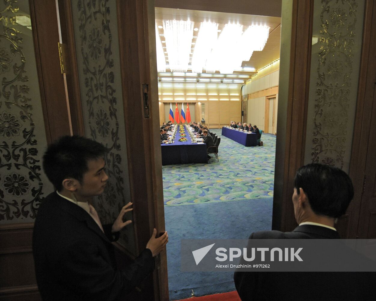 Russian-Chinese negotiations in Beijing