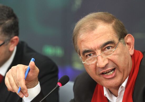 Press conference by Syrian opposition in Moscow