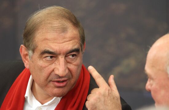 Press conference by Syrian oppositionists in Moscow