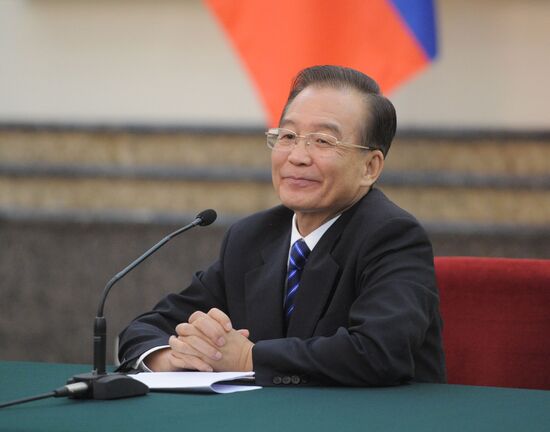 Chinese Premier Wen Jiabao