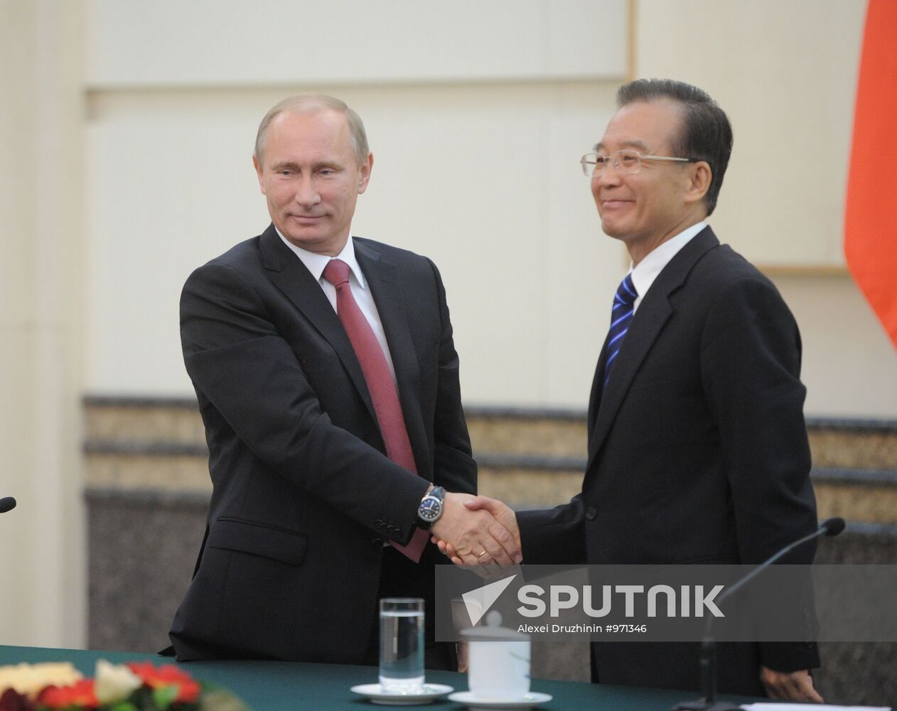 Vladimir Putin visits China