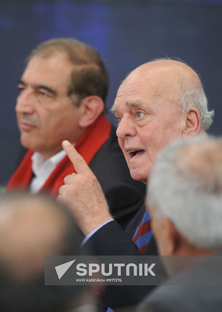 Press conference by Syrian opposition in Moscow