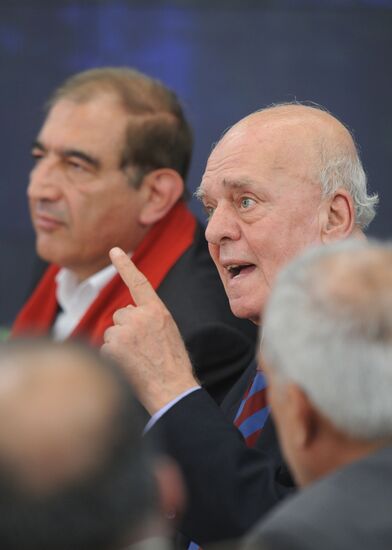 Press conference by Syrian opposition in Moscow