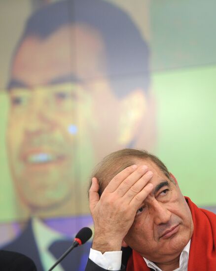 Press conference by Syrian oppositionists in Moscow