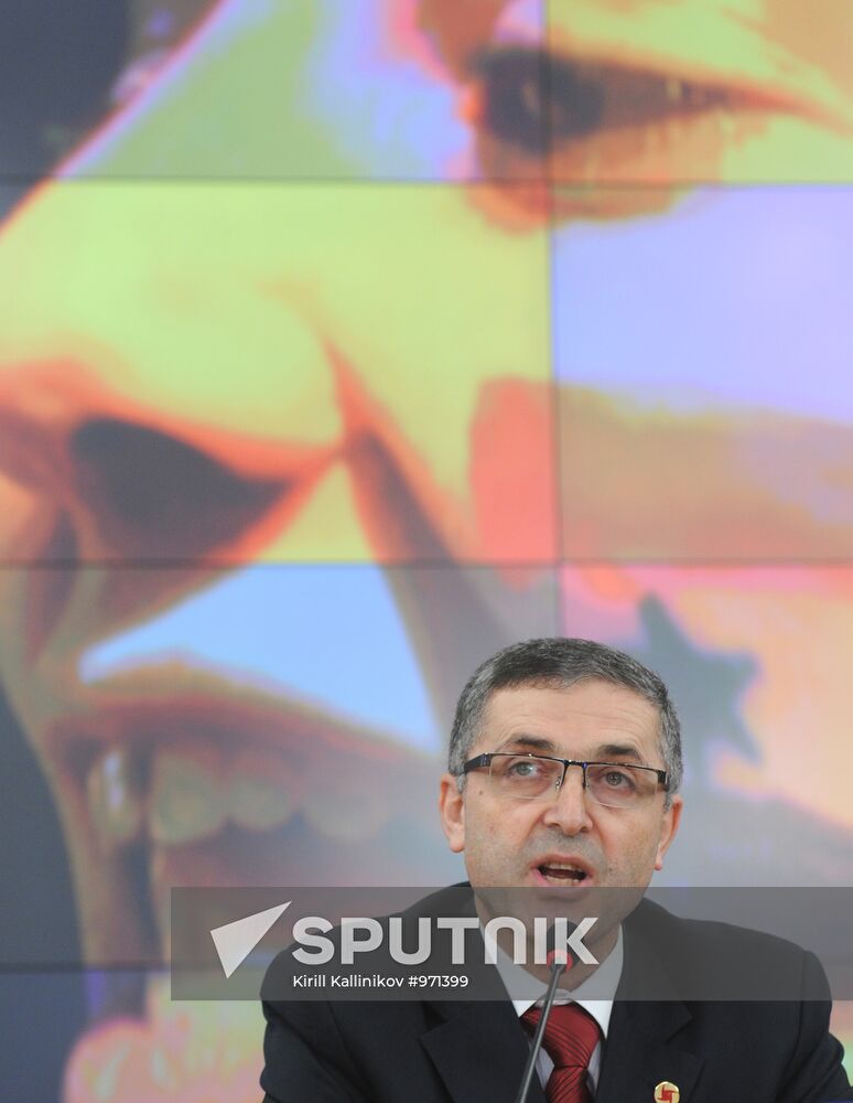 Press conference by Syrian opposition in Moscow