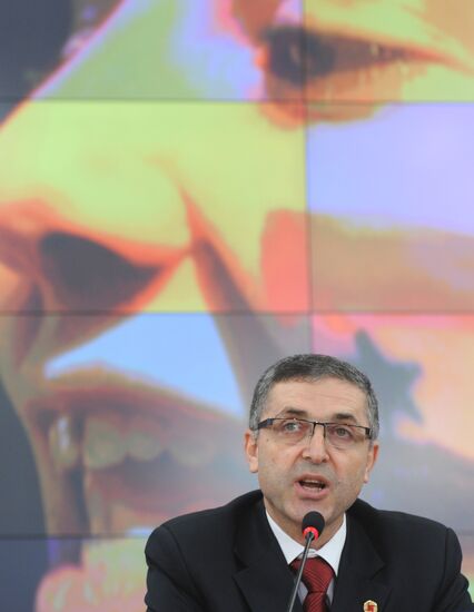 Press conference by Syrian opposition in Moscow