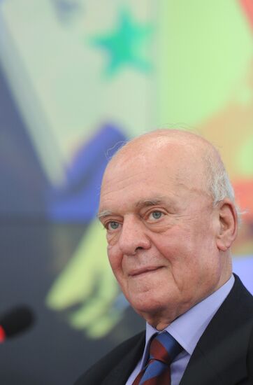 Press conference by Syrian opposition in Moscow