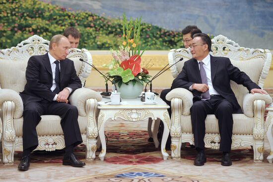 Russian Prime Minister Vladimir Putin visits China