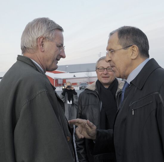 Sergei Lavrov visits Sweden