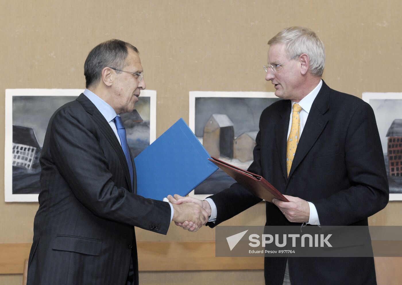 Sergei Lavrov visits Sweden