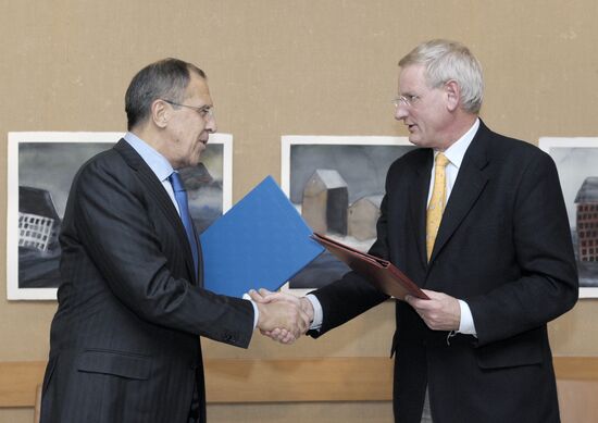 Sergei Lavrov visits Sweden