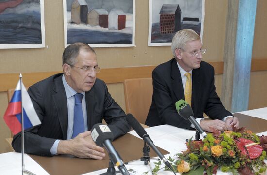 Sergei Lavrov visits Sweden