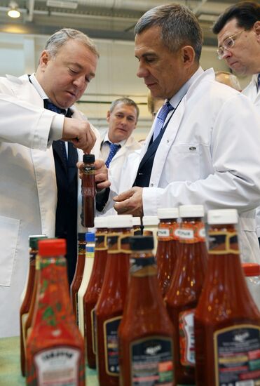 "Nefis-Bioproduct" factory opens in Kazan