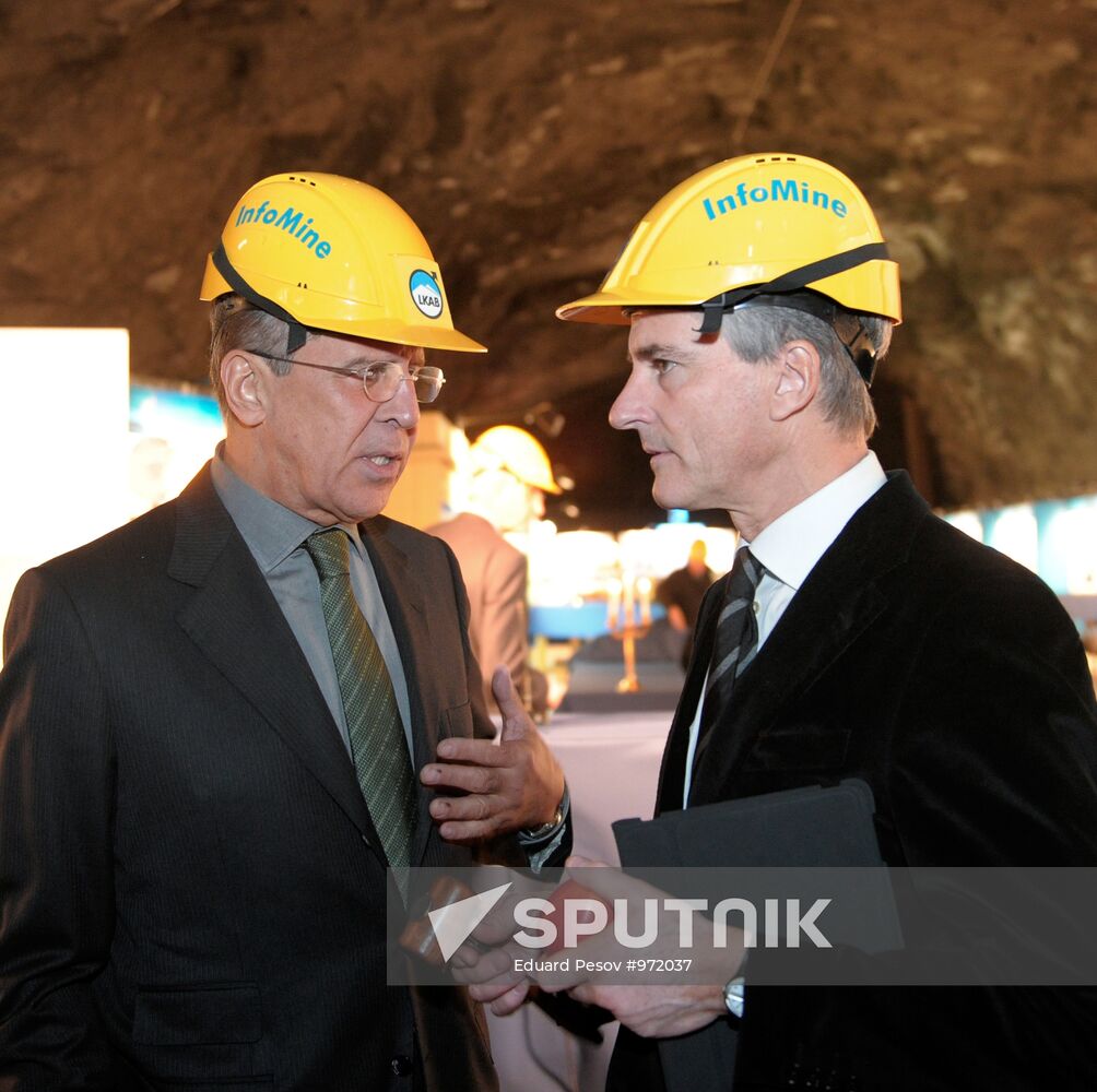 Foreign Minister Sergei Lavrov attends BEAC summit in Sweden