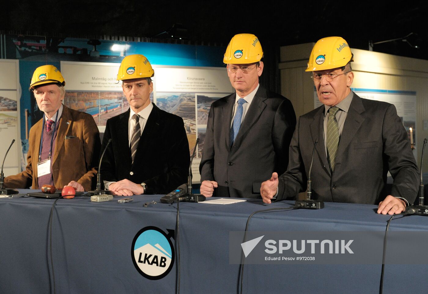 Foreign Minister Sergei Lavrov attends BEAC summit in Sweden