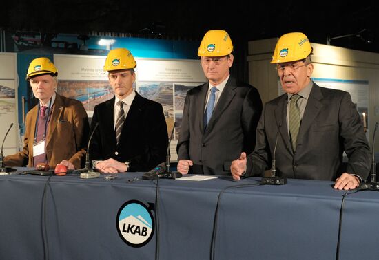 Foreign Minister Sergei Lavrov attends BEAC summit in Sweden
