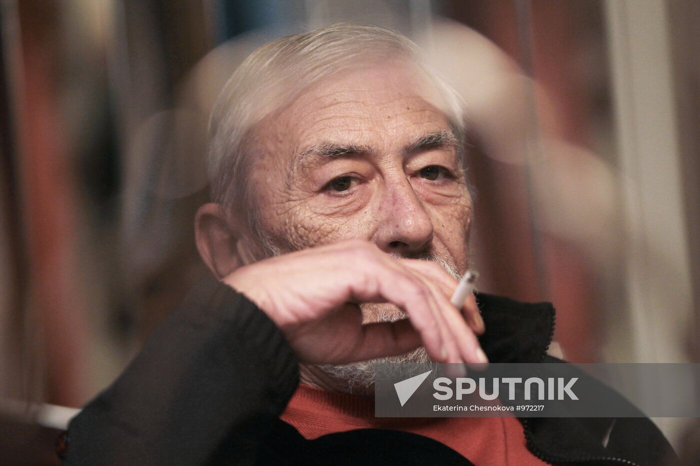 Vakhtang Kikabidze gives interview